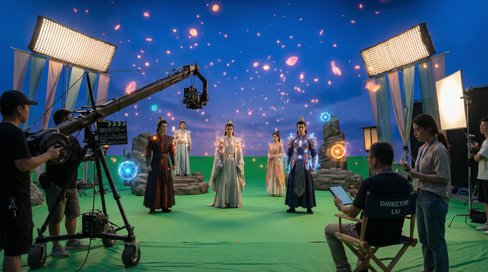 糖心vlog影视传媒视频制作现场